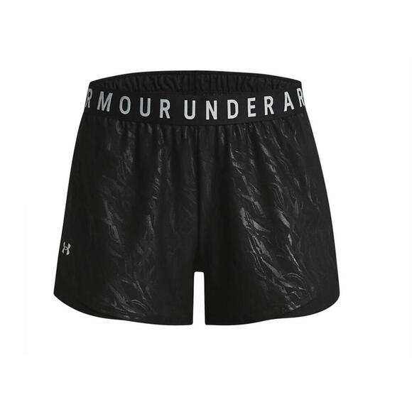 Under Armour Women’s Logo Waistband Play Up Short, Black sz. L - Picture 5 of 6